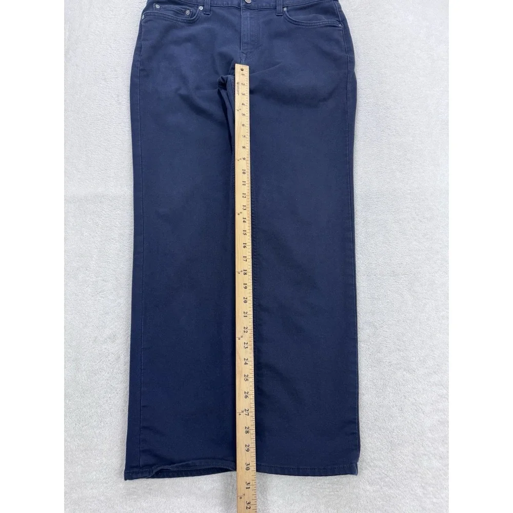 Banana Republic Traveler Jeans Men 34x32‎ Blue Stretch Straight Leg